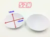 Copas de Esponja para Ropa de Yoga, Almohadillas Ovaladas Finas para el Pecho, Almohadillas de Algodón Transpirables para Sujetador
