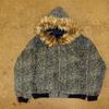 Jaqueta Feminina Outono e Inverno Estampa de Leopardo, Moletom Sexy e Estiloso, Streetwear Solto com Gola de Pelo, Atacado Ins