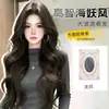 [Cabello Rizado Estilo Coreano] Peluca Completa Koni para Mujer, Grande y Ondulada, Reflejante al Agua, Naturalmente Voluminosa y que Afina el Rostro