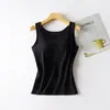Uma geração de algodão com bojo Sutiã top feminino peça única roupa íntima fina confortável para yoga exercício