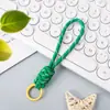 Cordón para Teléfono de Encaje Color Caramelo Versátil Creativo Cordón para Funda de Teléfono Cuerda Trenzada Hecha a Mano Adorno de Nudo de Diamante