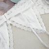 Roupas de Casa de Malha com Renda e Suspensório para Mulheres, Estilo Europeu e Americano Novo 2025, Confortáveis e Macias, Pijama, Atacado