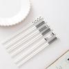 Palillos de Cerámica Simples, Fáciles de Limpiar, Resistentes a Altas Temperaturas, Saludables, Modernos, Alto Valor Estético, Uso Doméstico, Palillos de Porcelana Ósea, Venta al por Mayor, Alto Valor Estético