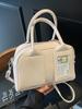 Bolso Boston popular de este año para mujer de gran capacidad 2025 nuevo bolso de mensajero nicho bolso almohada portátil de primavera y verano