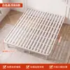 Estructura de Cama de Hierro Colgante Sin Cabecero Estructura de Cama Colgante Base de Listones Habitación de Alquiler en Casa Dormitorio Cama de Arte en Hierro Cama Individual Doble
