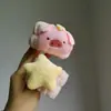Pulsera para la muñeca con diseño de rana de dibujos animados, artefacto para lavarse la cara de moda en internet, pulsera para mujer, funda impermeable, muñequera absorbente, banda para el cabello de terciopelo Falelian, venta al por mayor