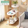 Prateleira de Armazenamento de Mesa de Cabeceira, Pequeno Armário de Madeira Maciça para Apartamentos de Aluguel, Uso Doméstico Moderno Minimalista, Armário de Mesa de Cabeceira Ultra-Estreito Simples para Quarto
