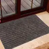 Alfombra de Cocina de Tira Larga Siete Rayas Felpudo Impermeable a Prueba de Aceite Antideslizante Felpudo para Pies Felpudo de Entrada Cobertura Completa Alfombra de Piso Rollo Completo