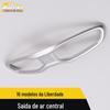 Adequado para 16 saídas de ar centrais de homem livre moldura decorativa homem livre painel de instrumentos de controle central ar condicionado ar condicionado patch brilhante
