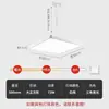 Lustre retrátil e ajustável Mahjong light, ultra-brilhante, para salas de xadrez e cartas, salas de mahjong, uso comercial, luminária quadrada preta