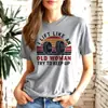 Camiseta Crossfit Mujer Harajuku Camisetas de Cómic Chica Diseñador Com