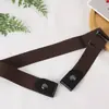 Cinturón Perezoso de Nuevo Estilo para Mujer, Cintura Elástica para Jeans, Cinturón Mágico para Ajustar el Tamaño de la Cintura, Herramienta Mágica para Apretar la Cintura de los Pantalones
