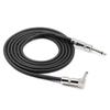 Línea de audio 6.35 codo recto línea de guitarra 6.5 tres núcleos tarjeta de sonido de bajo línea de reducción de ruido de blindaje de sonido de batería electrónica aux