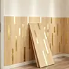 Adesivos de Parede Imitando Azulejo, Painéis de Alumínio-Plástico, Placas Rígidas Autoadesivas, Adesivos de Parede Impermeáveis e à Prova de Umidade, Papel de Parede com Padrão de Mármore para Cobrir