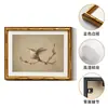 Pintura Decorativa de Hortensias Amazon Marco de Bambú Personalizado Pintura de Lienzo Artístico Inkjet Decoración de Pared Pintura