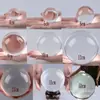 Bola de Cristal Colorida 30mm Artesanato de Cristal Decorações Acessórios Mesa Decorações de Casa Bolas de Vidro Coloridas
