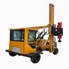 Máquina Hidráulica de Cravação de Estacas em Quatro Rodas para Guarda-Corpo de Montanha, Equipamento Integrado de Alta Velocidade para Cravação e Extração de Estacas de Cerca