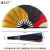 Abanico de Tai Chi del Mismo Estilo de Wang Xiaopo, Abanico Sonoro, Abanico de Kung Fu Tricolor, Abanico de Baile Doble Cara Alma China, Abanico Degradado