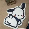 Alfombra de Piso Suave Estilo Ins de Dibujos Animados Imitación Cachemira Habitación Infantil Habitación de Niños Manta de Cabecera Alfombra Antideslizante Heterosexual Crayon Shin Nuevo