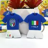 Chaveiro de Chaveiro de Futebol AC Milan Modric Napoli De Bruyne Pingente de Chaveiro de PVC Presente