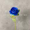 Flores Artificiais Série Azul Royal para Parede de Fundo de Decoração de Casamento, Arte Floral, Flores Artificiais de Seda, Parede de Fundo de Casamento