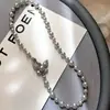 Nuevo Collar de Mariposa de Perlas Estilo Bosque Ins Dulce Diseño de Nicho Simple Versátil Cadena para Clavícula de Diamante Gargantilla