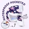 Pantalones sanitarios para perros con broches, a prueba de fugas, resistentes a la suciedad, lavables y reutilizables, ajustados sin volumen, pañales para cuidado en casa para perras