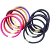 Tienda de 2 Yuan Suministro Cuerda para el Cabello Estilo Coreano Accesorios para el Cabello Hebilla de Metal Goma Negra Elástica Alta Hebilla de Caballo Anillo para el Cabello Cuerda para la Cabeza Venta al por Mayor