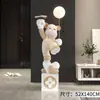 Alemanha 2026 Novo Modelo Fabricante Urso Violento De Chão Grande Enfeites Acessórios para Casa Sala de Estar Gabinete de TV Mesa Lateral de Sofá Quarto