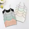 Chaleco para período de desarrollo de niñas, algodón puro, chaleco de doble capa para período de desarrollo, ropa interior, camisola para estudiantes de primaria, primera etapa