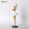 Figura Moderna Creativa de Bailarina de Ballet para Niña Modelo Habitación Dormitorio Habitación de Princesa Decoración Elegante Adorno Pequeño