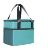 Venda Direta de Fábrica Bolsa Térmica Dobrável Tecido Oxford Lancheira Piquenique Camping Bolsa de Gelo Portátil Bolsa Lancheira para Trabalhador de Escritório