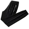 Pantalones deportivos de seda helada para hombre, finos, de secado rápido, transpirables, pantalones casuales, comercio exterior transfronterizo, talla grande, pantalones holgados, venta al por mayor