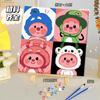 20*20 Pintura al Óleo Digital para Niños Dibujos Animados Animación Pintura al Óleo Hecha a Mano diy Pintura para Colorear Pintura al Óleo Pintada a Mano Pintura Decorativa Lote