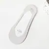 Meias Femininas de Verão Finas Baixas Invisíveis com Sola de Algodão Puro, Antiderrapantes, Adequadas para Saltos Altos, Ultrafinas