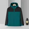 Ropa de trabajo de invierno a medida, a prueba de viento e impermeable, con forro polar, para hombres y mujeres, con diseño de capucha, adecuada para montañismo y trabajo general, modelo 8188, disponible para venta al por mayor