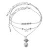 Moda Transfronteriza Simple Geométrico Hueco Mezcla Torcido Pulsera traje Cadena Hip-hop Personalidad Estilo Punk Pulsera