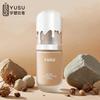 Frasco de vidro transparente com fundo grosso 30g para base líquida, frasco para líquido de essência clareadora, sub-frasco para loção, embalagem cosmética