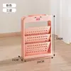 Estantería de escritorio de dibujos animados, mochila para libros de estudiante de pie, soporte para lectura colgante, herramienta organizadora de libros, bolsa de almacenamiento de libros, estante colgante