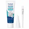 Crema Limpiadora de Sellador de Silicona KineShineX 60g Pasta Blanca para Fregaderos de Cocina, Ventanas y Casas Rodantes