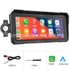 Superventas transfronterizo 8.1 pulgadas CarPlay para Motocicleta Monitoreo de Presión de Neumáticos Navegador Portátil Impermeable para Conducir Motocicleta