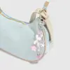 Estrellas, Luna, Fresas y Lazos Calados de Pedrería Dulces, Lindos, Exquisitos y de Moda Llavero DIY Colgante para Bolso