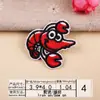 Parches Bordados al por Mayor Transfronterizos Insignias Bordadas por Computadora Dibujos Animados Versión Q Criaturas Marinas Decoración de Ropa Pegatinas de Parche DIY