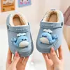 Pantuflas de Algodón para Niños de Otoño e Invierno Suela Gruesa Impermeables Antideslizantes Padre-Hijo Suaves para Interiores Pequeñas Mediana Grandes Zapatillas de Algodón para Niños