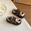 Zapatos de Cuero para Niños Niños 2026 Otoño Nuevo Estilo Niño Dibujos Animados Birkenstock Zapatos Individuales Niño Pequeño Antideslizantes Zapatos de Conducir Más Vendidos