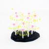 Decoração luminosa de silicone decoração de paisagem de tanque de peixes simulação luminosa anêmona aquário decoração de paisagem ornamentos fluorescentes