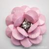 Decoraciones hechas a mano, flores multicapa pequeñas, 18 flores acrílicas tridimensionales cosidas a mano, horquilla de gelatina de jade, tocado, ramillete