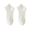Calcetines de Seda para Mujer, de Longitud Media hasta la Pantorrilla, Ultradelgados para Primavera y Verano, Antiolor, Absorbentes de Sudor, Transpirables, Calcetines Cortos, Calcetines de Algodón para Mujer de Caña Corta