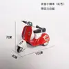 Decoración de juguete de aleación de inercia versión Q Oveja Pequeña transfronteriza, lindo colgante de llavero de motocicleta, venta al por mayor