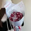 Año Nuevo, Festival de Primavera, Nochevieja, Papel de Regalo de Fuegos Artificiales, Papel de Diseño Sencillo y Moderno, Papel de Regalo para Arte Floral de Ramo al por Mayor